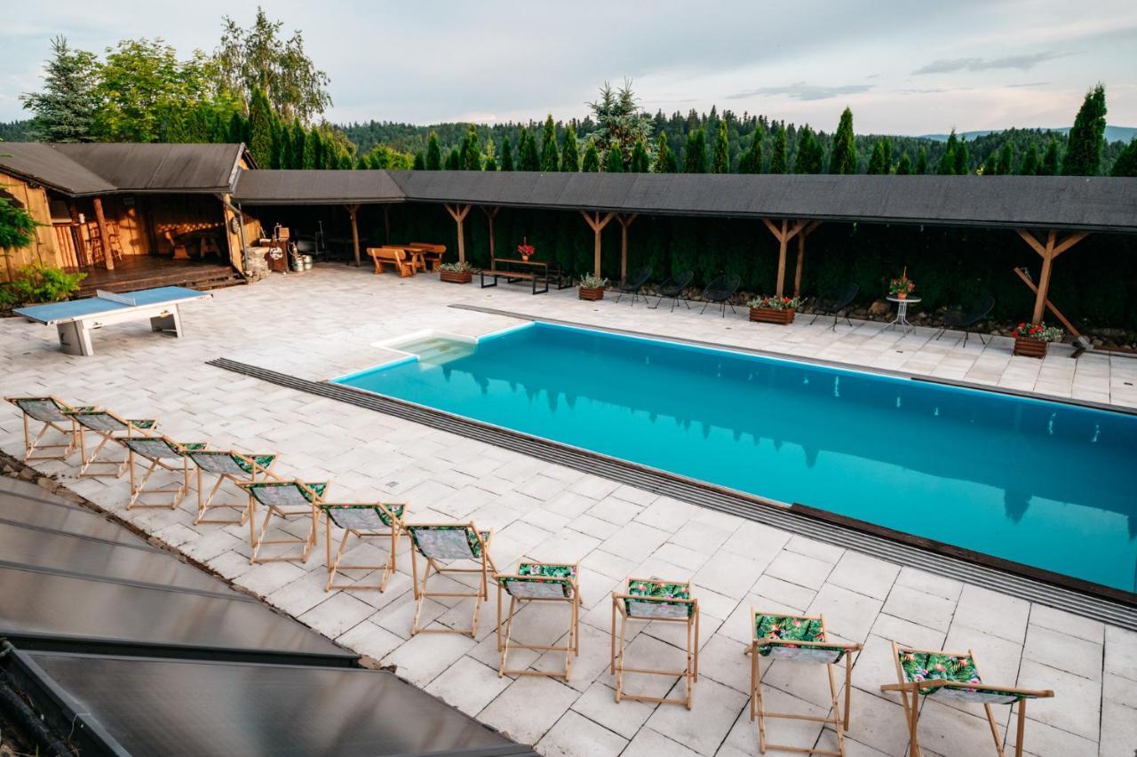 Villa Bieszczadzka Bania Lesko Exterior foto